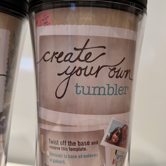 Starbucks Coffee Tumbler Set - "Create Your Own Design” NWT - Picture 2 of 9